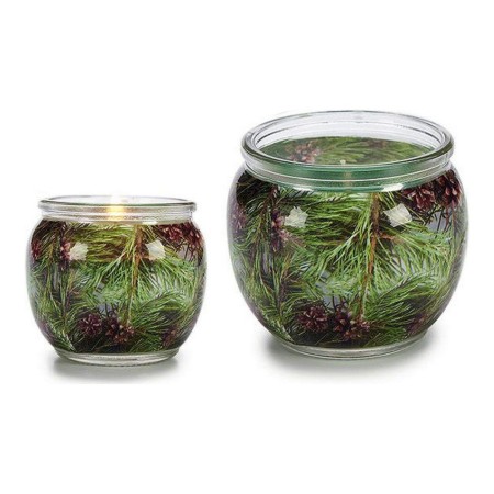 Bougie Parfumée Sapin Vert verre Cire Verre