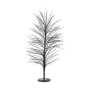 Sapin de Noël Noir Métal Fibres optiques (70 x 150 x 70 cm)