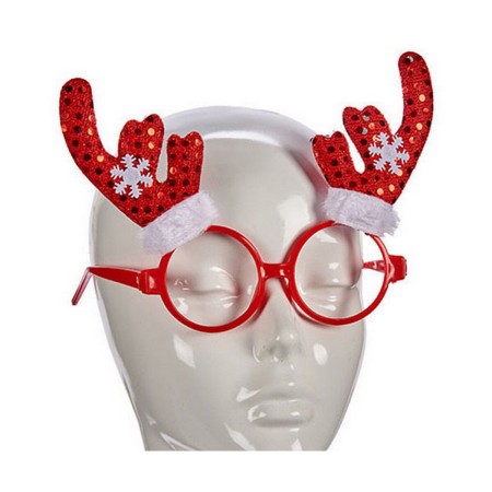 Lunettes Renne Rouge Plastique