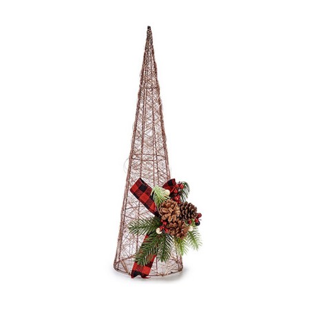 Árbol de Navidad Metal Cobre (21,5 x 50 x 14 cm)