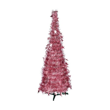 Sapin de Noël Rose Guirlande (37 x 37 x 105 cm)