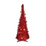 Sapin de Noël Rouge Guirlande (38 x 38 x 105 cm)