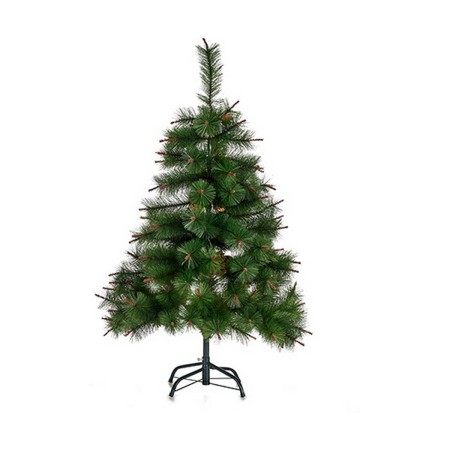 Sapin de Noël Métal Marron Vert Plastique (104 x 104 x 150 cm)