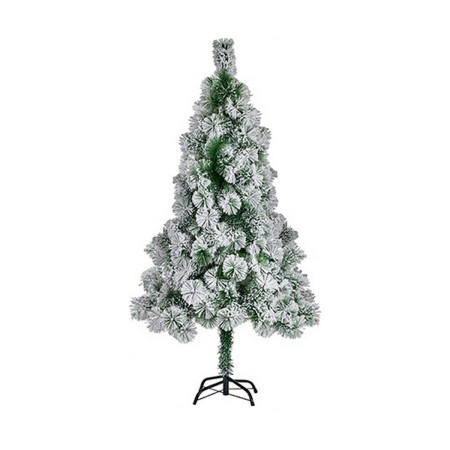 Árbol de Navidad Metal Blanco Verde Plástico (Ø 90 x 180 cm)