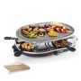 Grill Princess 8 Oval Stone Grill Party 1100W