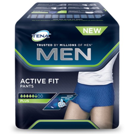 Pañales para Incontinencia Tena Men Active Fit Grande 8 Unidades