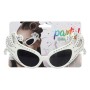 Lunettes Noir Brillants Blanc