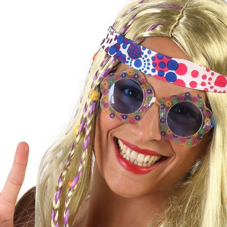 Lunettes Multicouleur Hippie