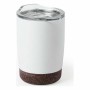 Vaso con Tapa Top Can Cap 146298 Corcho Blanco (380 ml) (30 unidades)