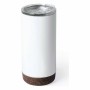 Verre avec Couvercle 146299 Blanc 500 ml (30 Unités)