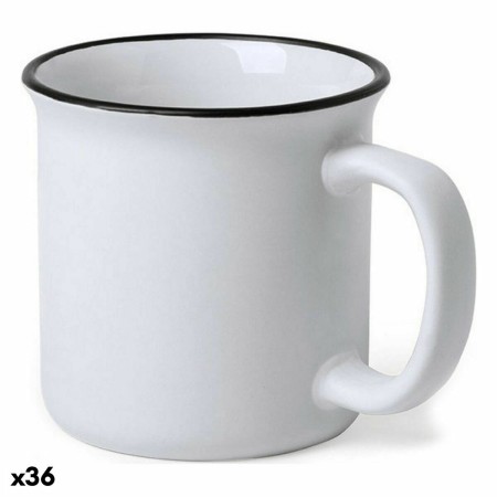 Tasse Vintage Top Can Cap 146312 Blanc (300 ml) (36 Unités)