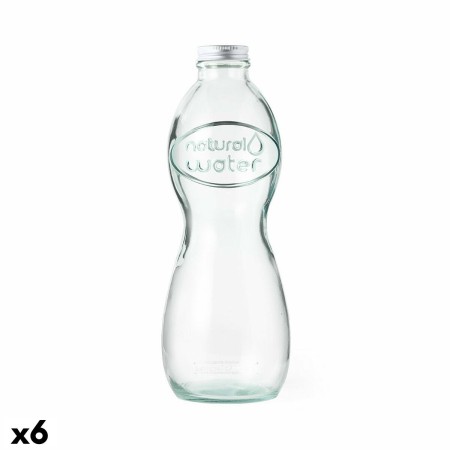 Bouteille d'eau 142647 verre (1 L) (6 Unités)