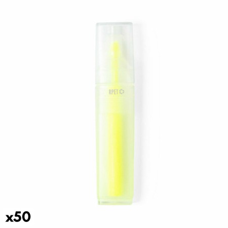 Surligneur 141287 Jaune Transparent Plastique recyclé (50 Unités)