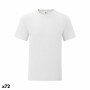 Camiseta de Manga Corta 141316 Unisex adultos Blanco (72 Unidades)