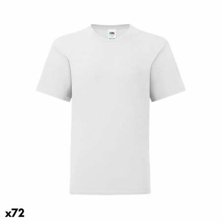 T shirt à manches courtes Enfant 141320 Blanc