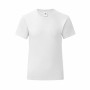 T shirt à manches courtes Enfant 141321 Blanc (72 Unités)