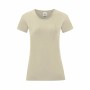 T-shirt à manches courtes femme 141325 100 % coton (72 Unités)