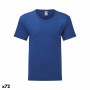 T-shirt à manches courtes unisex 141326 100 % coton (72 Unités)