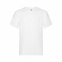 T-shirt à manches courtes unisex 141332 100 % coton Blanc (120 Unités)