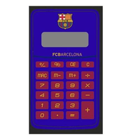 Calculatrice F.C. Barcelona Bleu Bordeaux