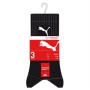 Calcetines Deportivos Puma SPORT Hombre 3 pares 39-42 Negro (3 pcs)