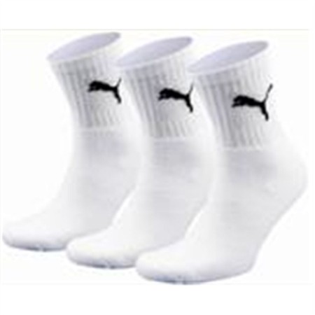 Calcetines Deportivos Puma 231011001 Blanco (3 pcs)