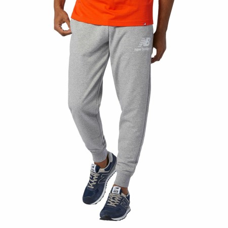 Pantalón de Chándal para Adultos New Balance MP03558 AG Gris Hombre