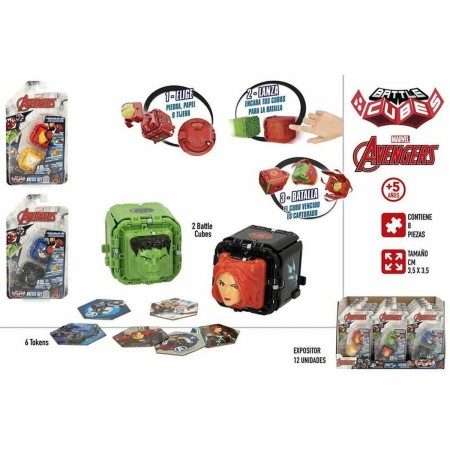 Playset The Avengers Battle Cube 8 Piezas