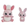 Muñecas Enchantimals Bree Bunny & Twist | Bedelia Bunny & Tappy 4 Piezas