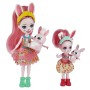 Muñecas Enchantimals Bree Bunny & Twist | Bedelia Bunny & Tappy 4 Piezas