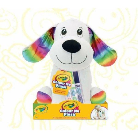 Jouet Peluche Crayola Chien Conçu pour colorier