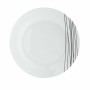 Assietes Quid Jazz Porcelaine Noir Blanc (18 Pièces)