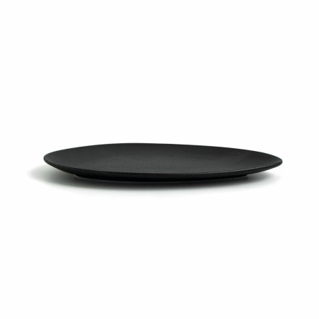 Plato Llano Ariane Antracita Cerámica Negro (Ø 21 cm)