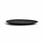 Plato Llano Ariane Antracita Cerámica Negro (Ø 21 cm)