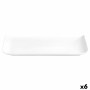 Assiette Quid Chef Baguette Céramique Blanc (25 x 12 cm) (Pack 6x)