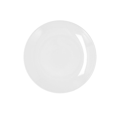 Assiette plate Bidasoa Glacial Coupe Céramique Blanc (21 cm) (Pack 6x)