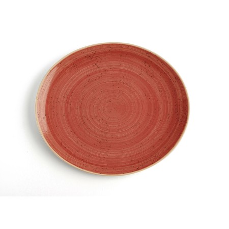 Assiette creuse Ariane Terra Céramique Rouge (30 x 27 cm)