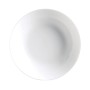 Plato Hondo Luminarc Diwali Blanco Vidrio (20 cm)