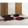 Sartén Antiadherente Bidasoa Fierro Hierro Fundido Rojo (26 cm)