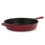 Sartén Antiadherente Bidasoa Fierro Hierro Fundido Rojo (26 cm)