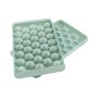 Molde para Cubitos de Hielo Koala 33 Compartimentos Verde Plástico (24,5 x 14,5 x 3,5 cm)