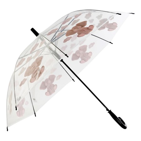 Parapluie DKD Home Decor Gris Transparent Acier inoxydable PoE
