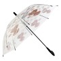 Parapluie DKD Home Decor Gris Transparent Acier inoxydable PoE