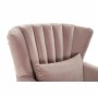 Fauteuil DKD Home Decor Rose Bois d'hévéa (73 x 70 x 87 cm)