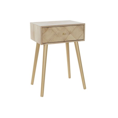 Table de Nuit DKD Home Decor Métal Pin (45 x 34 x 67 cm)