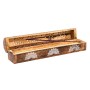 Encens DKD Home Decor Support Bois Mandala (30 x 5 x 6 cm) ((25 cm)) (6 Unités)