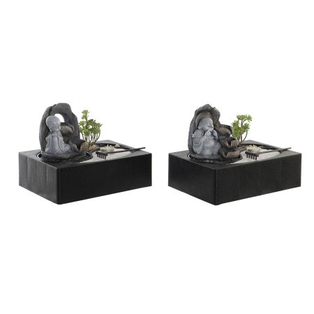 Fontaine DKD Home Decor Buda Résine Oriental (2 Unités) (29 x 21 x 23 cm)