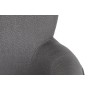 Sillón DKD Home Decor Abeto Poliéster Gris oscuro (66 x 70 x 88 cm)