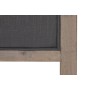 Cabecero de Cama DKD Home Decor Poliéster Gris oscuro Roble (180 x 10 x 120 cm)