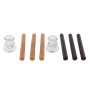 Ensemble de Bougies DKD Home Decor (48 gr) (2 Unités)